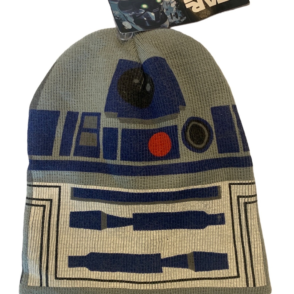 Star Wars Boys Beanie Nwt Disney Star Wars T2-D3….